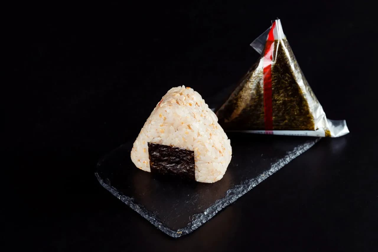 Onigiri with chicken