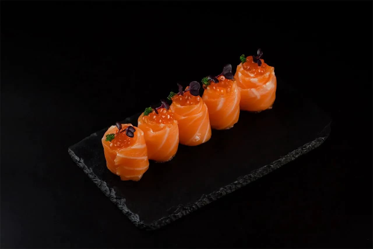 Gunkan "Salmon" 5 pieces