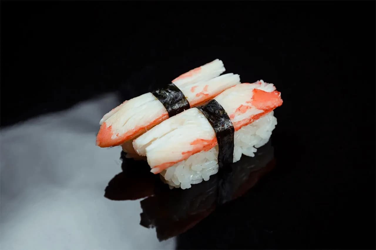 Sushi with Kamchatka crab 2 pieces