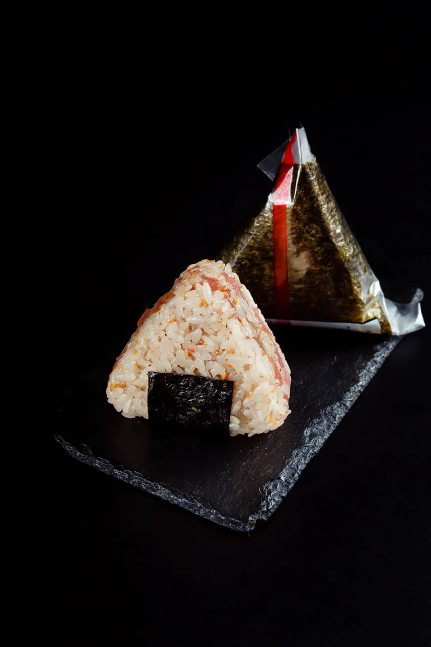 Onigiri with tuna