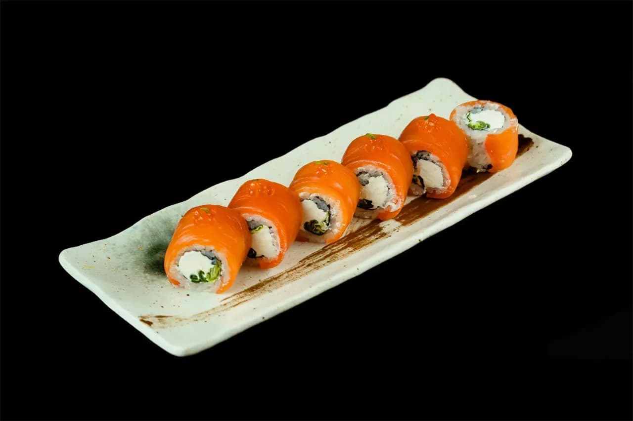 Philadelphia Gravlax roll 6 pieces